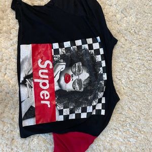 Crop top from fashion nova size xtra small